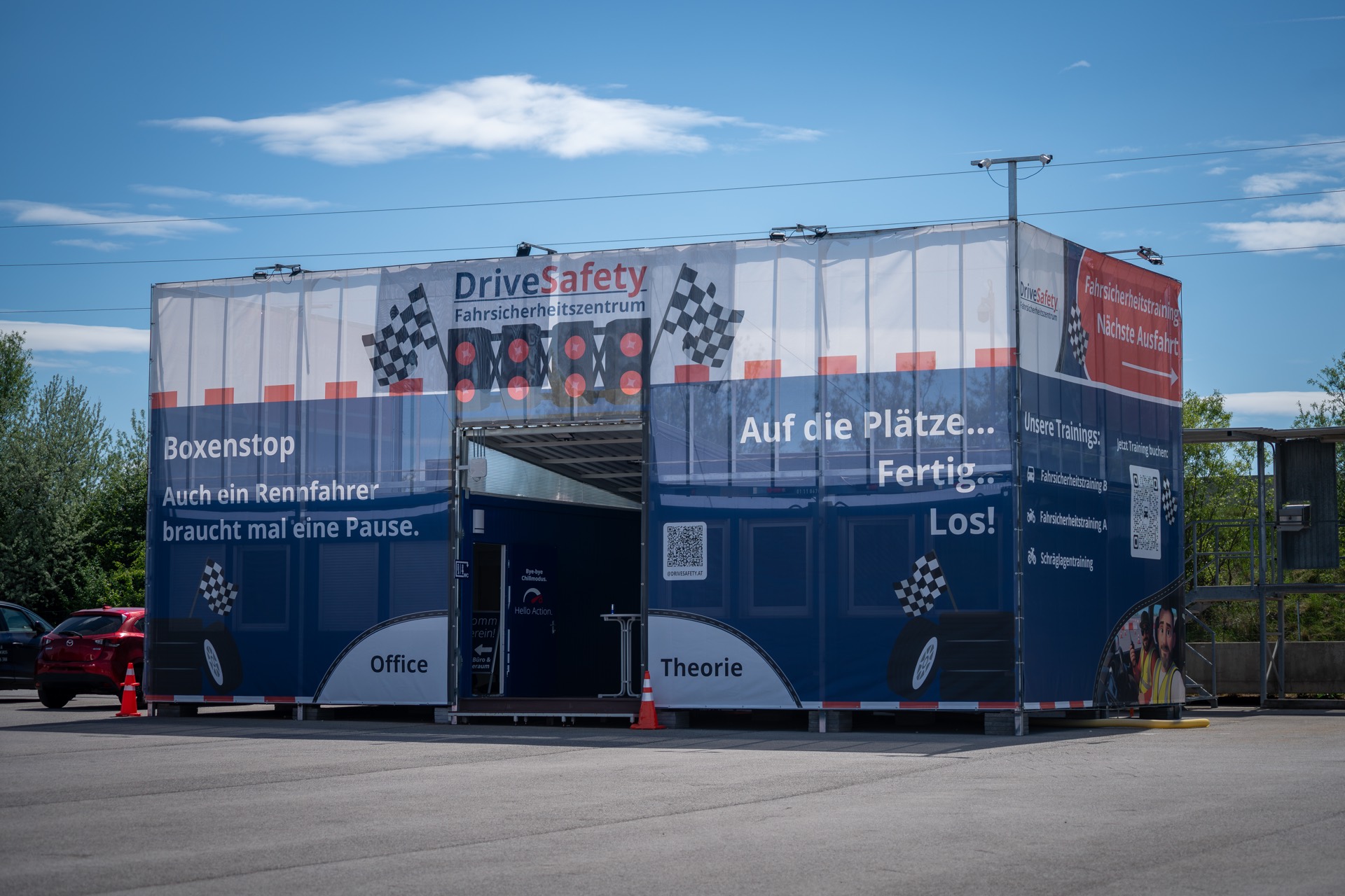 Trainingsbereiche und Übungszonen