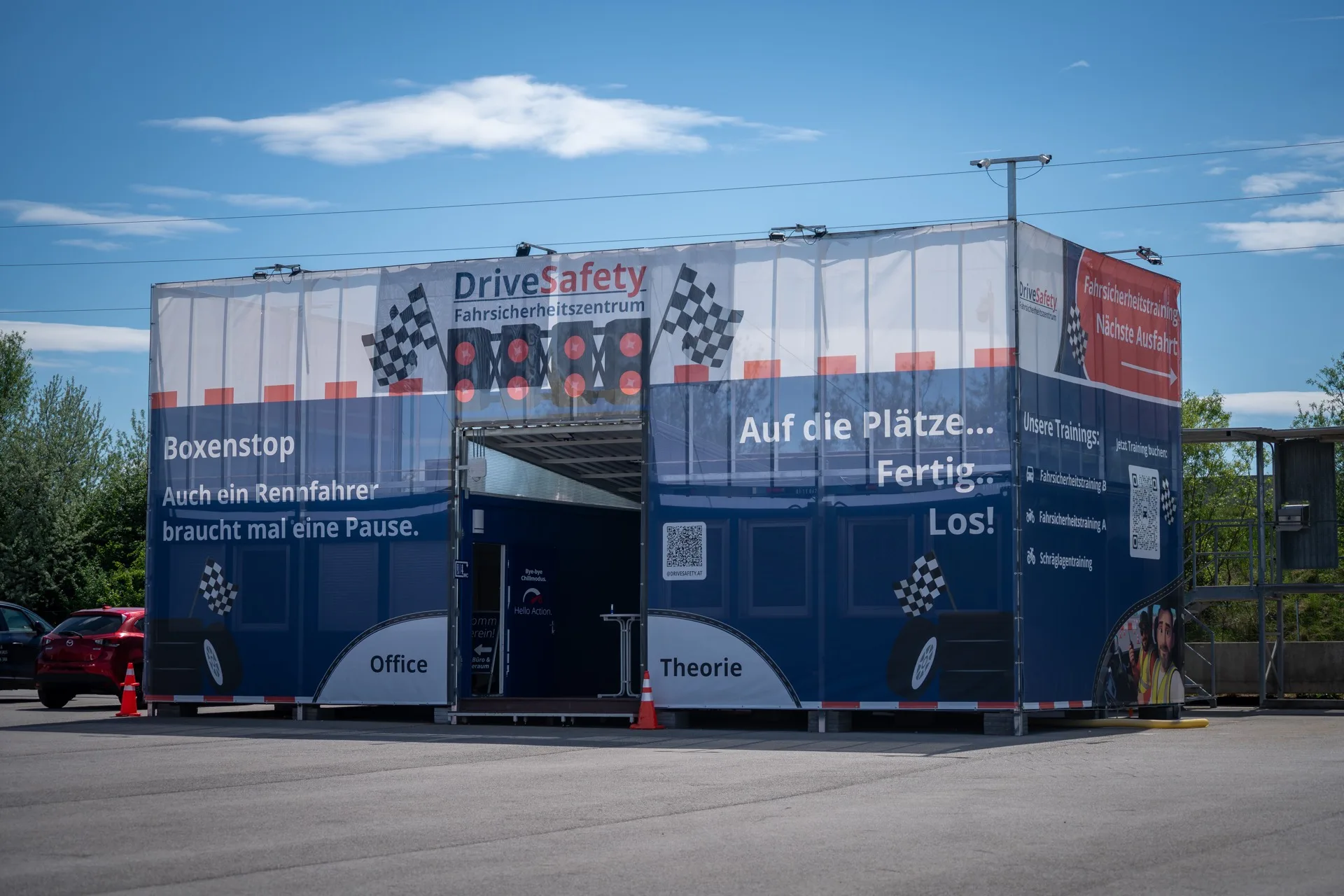 Trainingsbereiche und Übungszonen